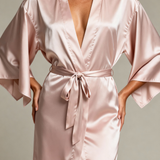 Kimono pour dames - Rose de minuit